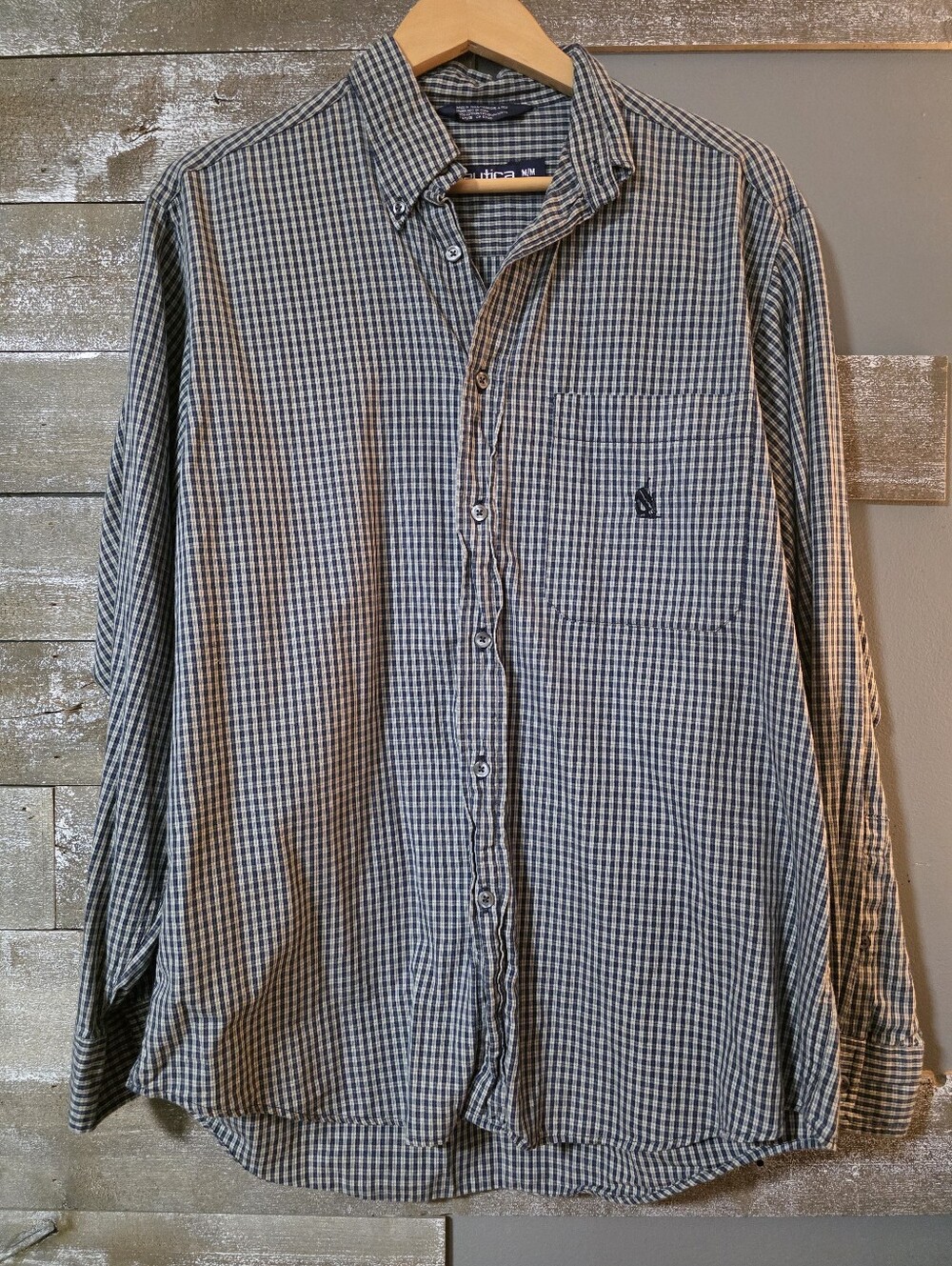 Nautica Gingham Button-Down Shirt